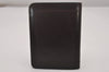 Auth Louis Vuitton Utah Porte Valeurs 10 Cartes Credit Card Case Brown LV 5559I