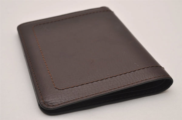 Auth Louis Vuitton Utah Porte Valeurs 10 Cartes Credit Card Case Brown LV 5559I