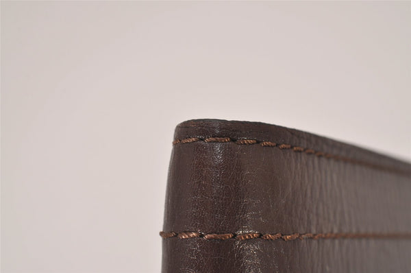 Auth Louis Vuitton Utah Porte Valeurs 10 Cartes Credit Card Case Brown LV 5559I