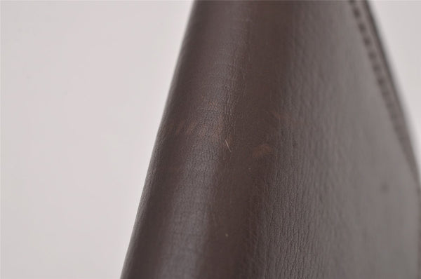 Auth Louis Vuitton Utah Porte Valeurs 10 Cartes Credit Card Case Brown LV 5559I