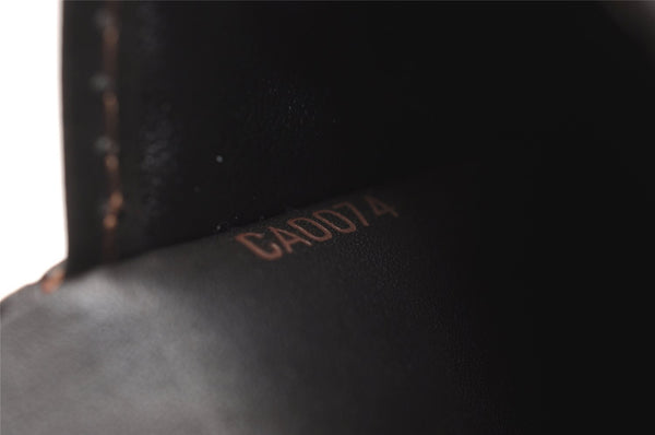 Auth Louis Vuitton Utah Porte Valeurs 10 Cartes Credit Card Case Brown LV 5559I