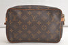 Authentic Louis Vuitton Monogram Compiegne 23 Clutch Hand Bag M51847 LV 5559K