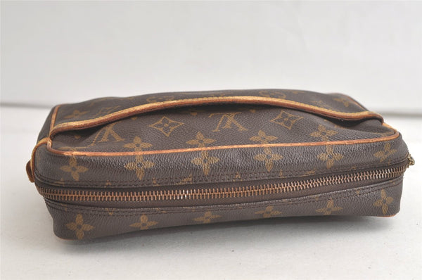 Authentic Louis Vuitton Monogram Compiegne 23 Clutch Hand Bag M51847 LV 5559K