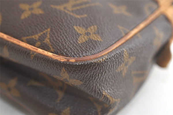 Authentic Louis Vuitton Monogram Compiegne 23 Clutch Hand Bag M51847 LV 5559K