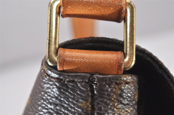 Authentic Louis Vuitton Monogram Musette Tango Shoulder Bag M51257 LV 5560I