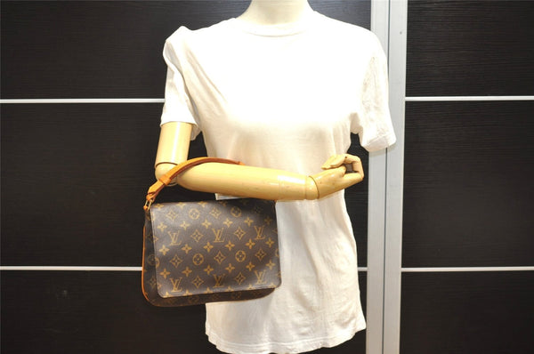 Authentic Louis Vuitton Monogram Musette Tango Shoulder Bag M51257 LV 5560I