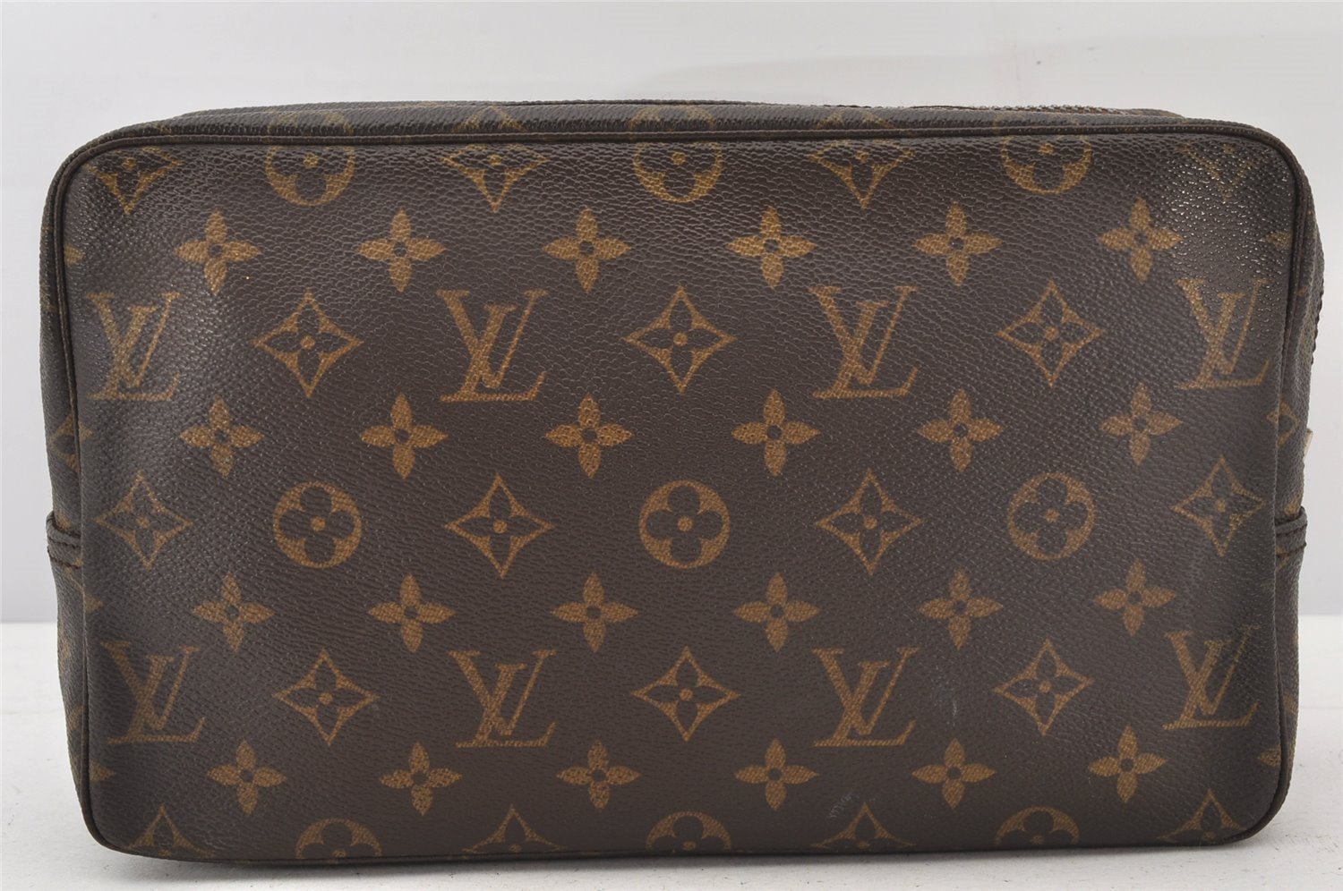 Auth Louis Vuitton Monogram Trousse Toilette 28 Clutch Bag M47522 Junk 5560K