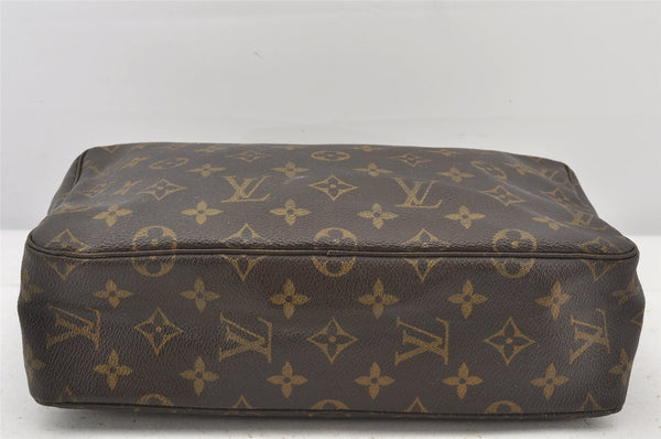 Auth Louis Vuitton Monogram Trousse Toilette 28 Clutch Bag M47522 Junk 5560K