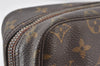 Auth Louis Vuitton Monogram Trousse Toilette 28 Clutch Bag M47522 Junk 5560K