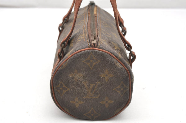 Authentic Louis Vuitton Monogram Papillon 22 Hand Bag Old Model LV 5561K