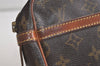 Authentic Louis Vuitton Monogram Compiegne 23 Clutch Bag M51847 Junk 5562K