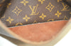 Authentic Louis Vuitton Monogram Compiegne 23 Clutch Bag M51847 Junk 5562K