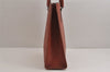 Authentic PRADA Vintage Leather Shoulder Hand Tote Bag Brown 5563J