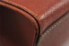 Authentic PRADA Vintage Leather Shoulder Hand Tote Bag Brown 5563J