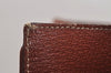 Authentic PRADA Vintage Leather Shoulder Hand Tote Bag Brown 5563J