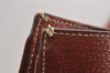 Authentic PRADA Vintage Leather Shoulder Hand Tote Bag Brown 5563J