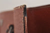Authentic PRADA Vintage Leather Shoulder Hand Tote Bag Brown 5563J