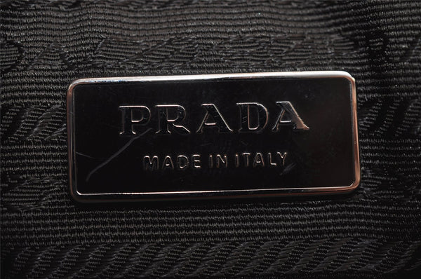 Authentic PRADA Vintage Leather Shoulder Hand Tote Bag Brown 5563J