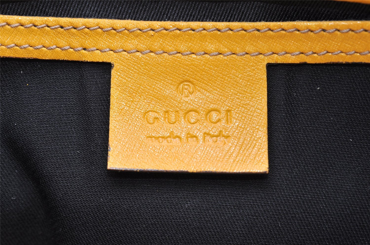 Authentic GUCCI Hand Boston Bag Purse GG PVC Leather 193604 White 5564I