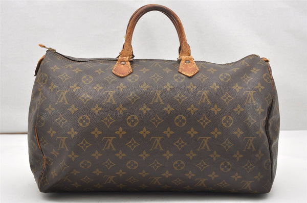 Authentic Louis Vuitton Monogram Speedy 40 Hand Boston Bag Old Model LV 5564K