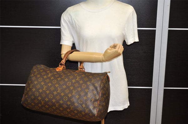 Authentic Louis Vuitton Monogram Speedy 40 Hand Boston Bag Old Model LV 5564K