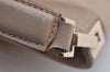 Authentic GUCCI Vintage Shoulder Bag Purse GG Canvas Leather 33900 Beige 5565J