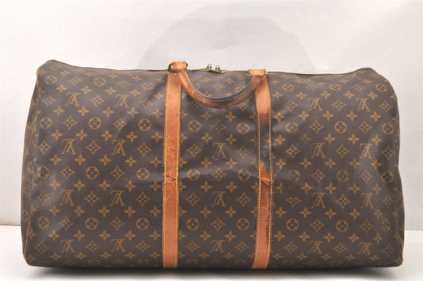 Authentic Louis Vuitton Monogram Keepall 60 Travel Boston Bag M41422 LV 5565K