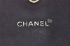 Authentic CHANEL Caviar Skin Vintage CC Logo Trifold Wallet Purse Wine Red 5566I