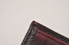 Authentic CHANEL Caviar Skin Vintage CC Logo Trifold Wallet Purse Wine Red 5566I