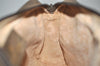 Authentic GUCCI Web Sherry Line Clutch Hand Bag GG PVC Leather Brown Junk 5566J