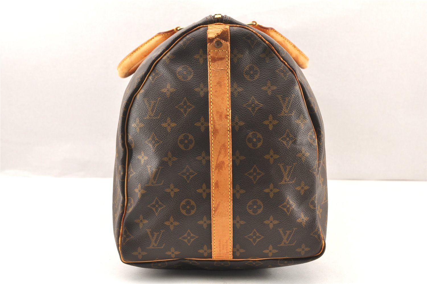 Authentic Louis Vuitton Monogram Keepall Bandouliere 55 M41414 Boston Bag 5567K