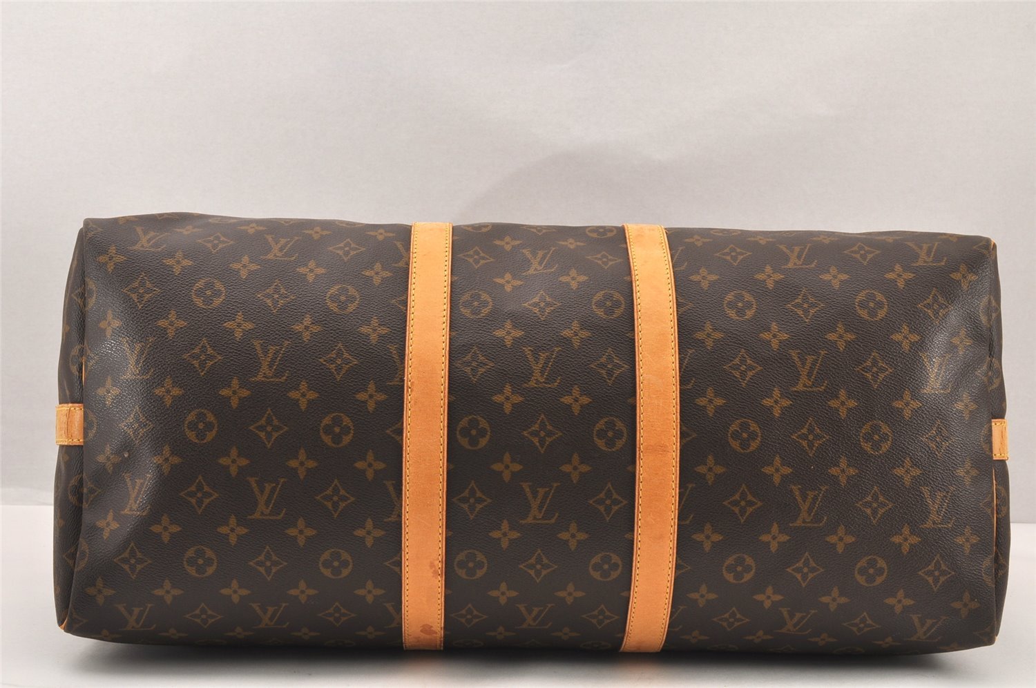 Authentic Louis Vuitton Monogram Keepall Bandouliere 55 M41414 Boston Bag 5567K