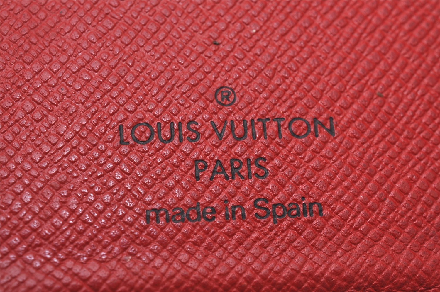 Authentic Louis Vuitton Epi Agenda PM Notebook Cover Red R20057 LV 5570I