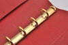 Authentic Louis Vuitton Epi Agenda PM Notebook Cover Red R20057 LV 5570I
