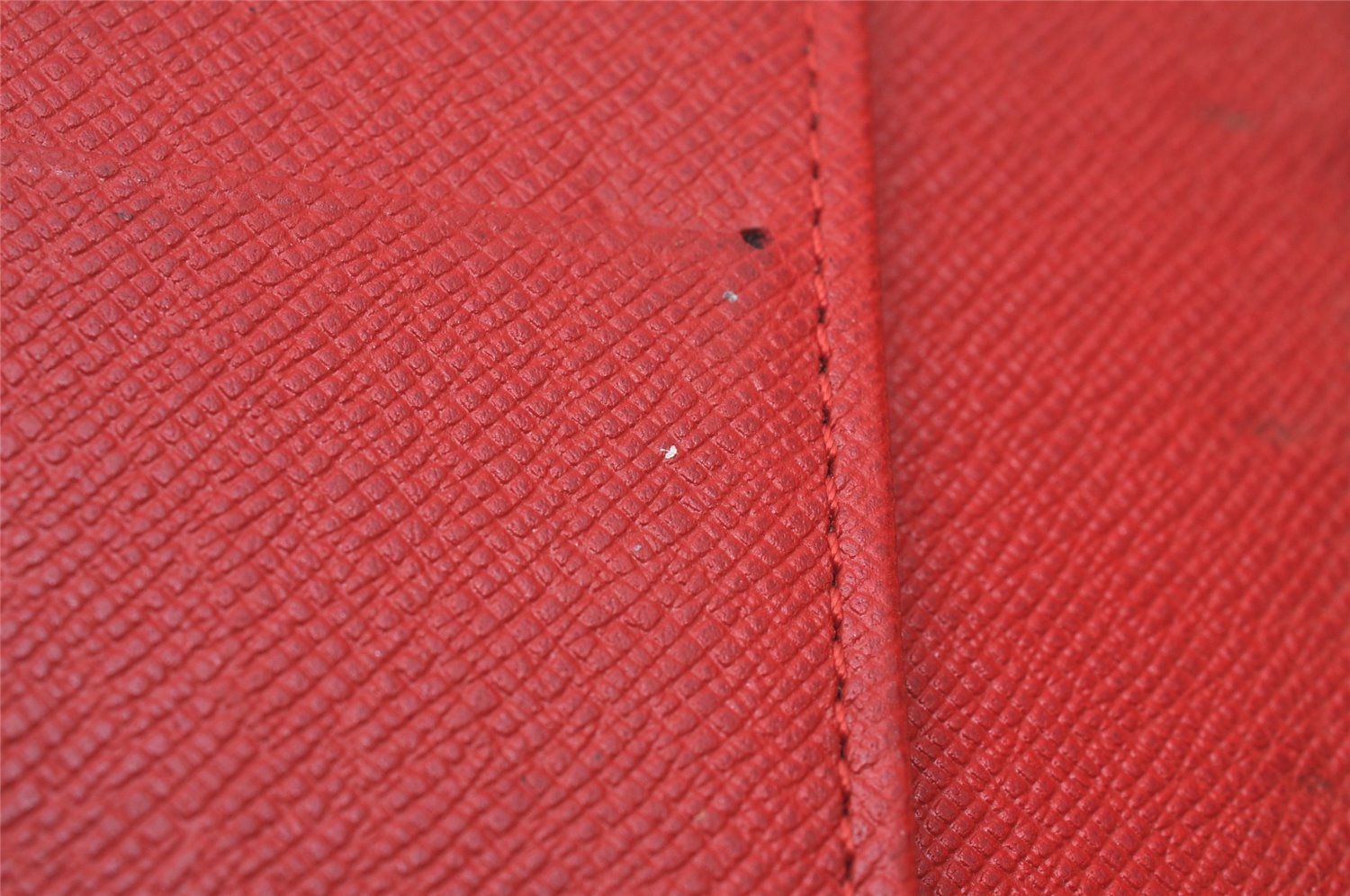 Authentic Louis Vuitton Epi Agenda PM Notebook Cover Red R20057 LV 5570I