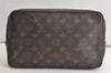 Auth Louis Vuitton Monogram Trousse Toilette 28 Clutch Bag M47522 LV Junk 5570K