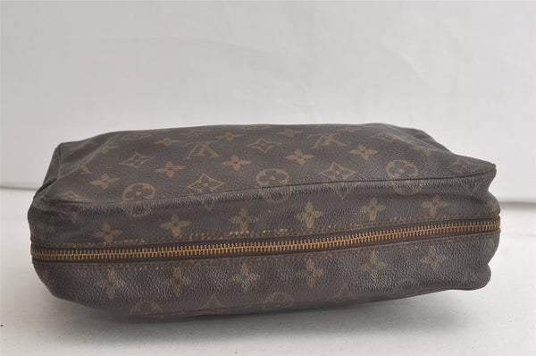 Auth Louis Vuitton Monogram Trousse Toilette 28 Clutch Bag M47522 LV Junk 5570K