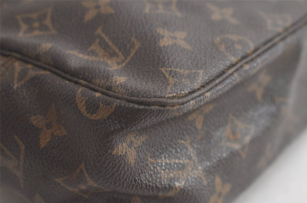 Auth Louis Vuitton Monogram Trousse Toilette 28 Clutch Bag M47522 LV Junk 5570K