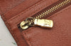 Authentic Louis Vuitton Monogram Pochette Pass Pole M60135 Trifold Wallet 5571I