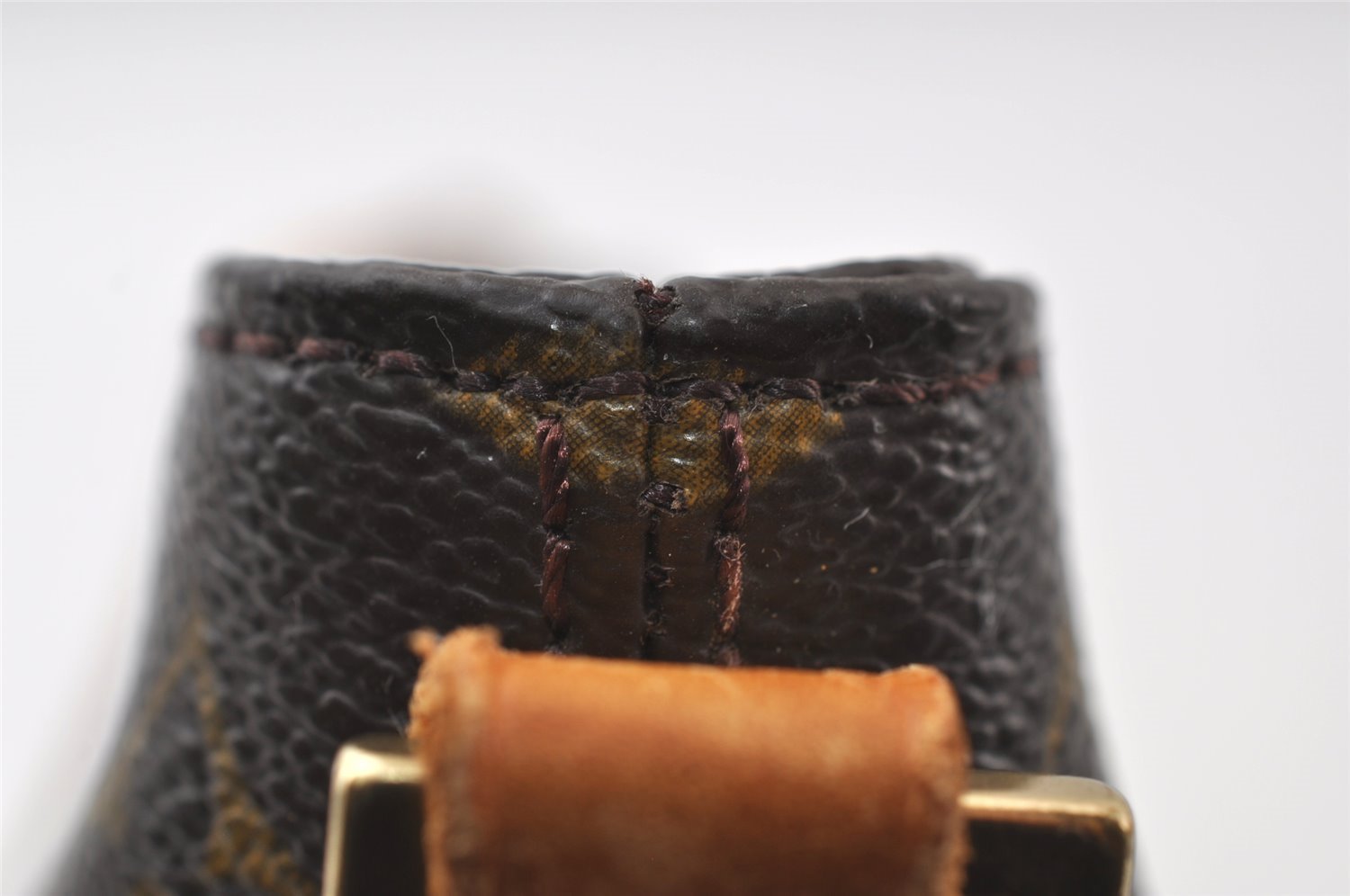 Authentic Louis Vuitton Monogram Trotteur Shoulder Cross Bag M51240 Junk 5572I