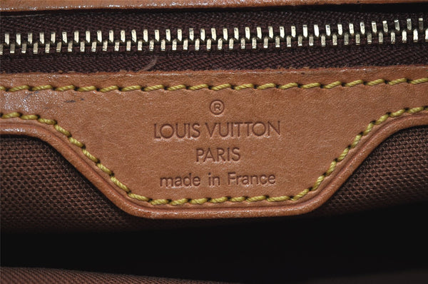 Authentic Louis Vuitton Monogram Trotteur Shoulder Cross Bag M51240 Junk 5572I