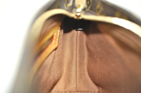 Authentic Louis Vuitton Monogram Trotteur Shoulder Cross Bag M51240 Junk 5572I