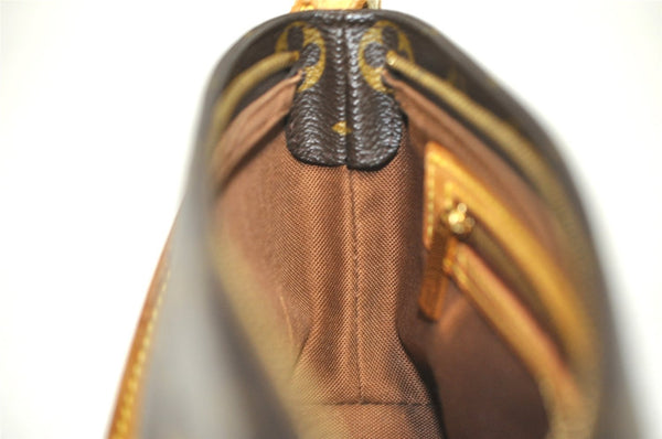 Authentic Louis Vuitton Monogram Trotteur Shoulder Cross Bag M51240 Junk 5572I