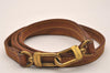 Authentic Louis Vuitton Leather Shoulder Strap Beige 50.8" LV 5573J