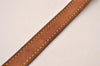 Authentic Louis Vuitton Leather Shoulder Strap Beige 50.8" LV 5573J