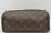 Authentic Louis Vuitton Monogram Trousse Patte Pression Pouch M47636 Junk 5573K