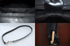 Authentic GUCCI Interlocking G Shoulder Hand Bag Enamel Black Junk 5573M