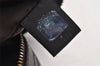 Authentic FENDI Zucca Shoulder Cross Body Bag Nylon Leather Brown Black 5574I
