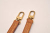 Authentic Louis Vuitton Leather Shoulder Strap Beige 47.2" LV 5574J