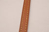 Authentic Louis Vuitton Leather Shoulder Strap Beige 47.2" LV 5574J